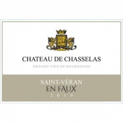 Etiquette Château de Chasselas En Faux - Blanc 2020