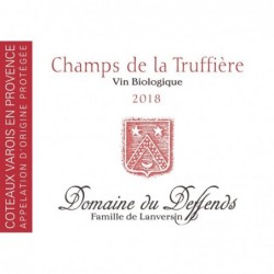 Etiquette Domaine du Deffends Champs De La Truffière - Rouge 2018