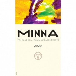 Etiquette Magnum Villa Minna Vineyard Minna - Blanc 2020
