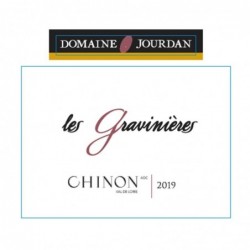 Etiquette Jourdan et Pichard Les Gravinières - Rouge 2020