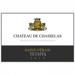 Etiquette Château de Chasselas Téthys - Blanc 2020