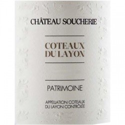 Etiquette Château Soucherie Patrimoine - Blanc 2018