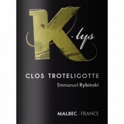 Etiquette Clos Troteligotte K-Lys - Rouge 2014