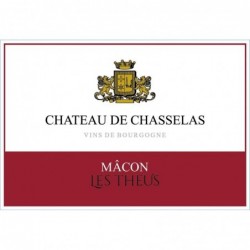 Etiquette Château de Chasselas Les Theus - Rouge 2021