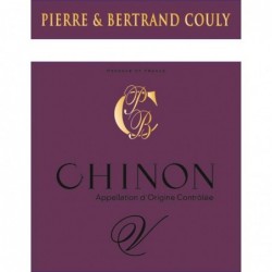 Etiquette Couly Pierre et Bertrand Le V - Rouge 2017