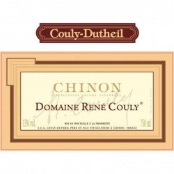 Etiquette Couly-Dutheil Domaine René Couly - Rouge 2018