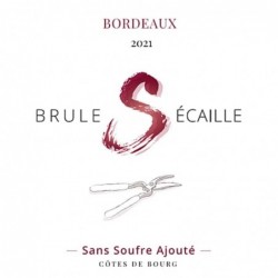Etiquette Château Brulesécaille Sans Soufre Ajouté - Rouge 2021