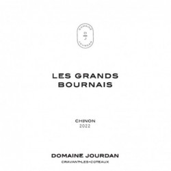 Etiquette Jourdan et Pichard Grands Bournais - Blanc 2022