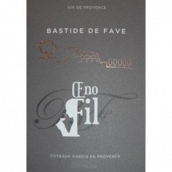 Etiquette Bastide de Fave Oenofil - Rosé 2023