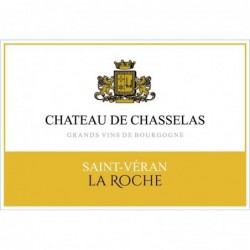 Etiquette Château de Chasselas Vieilles Vignes La Roche - Blanc 2020