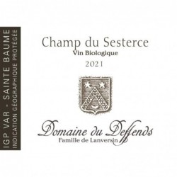 Etiquette Domaine du Deffends Champ Du Sesterce - Blanc 2021
