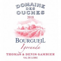 Etiquette Domaine des Ouches Igoronda - Rouge 2020