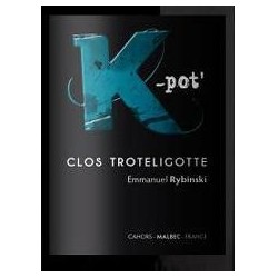 Etiquette Clos Troteligotte K-Pot' - Rouge 2018