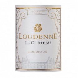 Etiquette Château Loudenne Bordeaux Aop Blanc - Blanc 2017