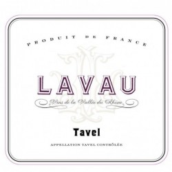 Etiquette Maison Lavau Tavel - Rosé 2018