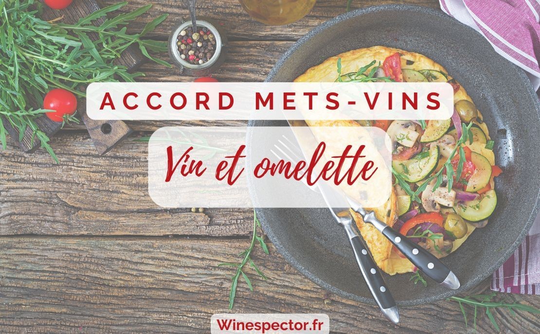 Vin et omelette