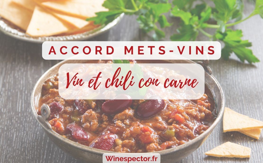 Vin et chili con carne