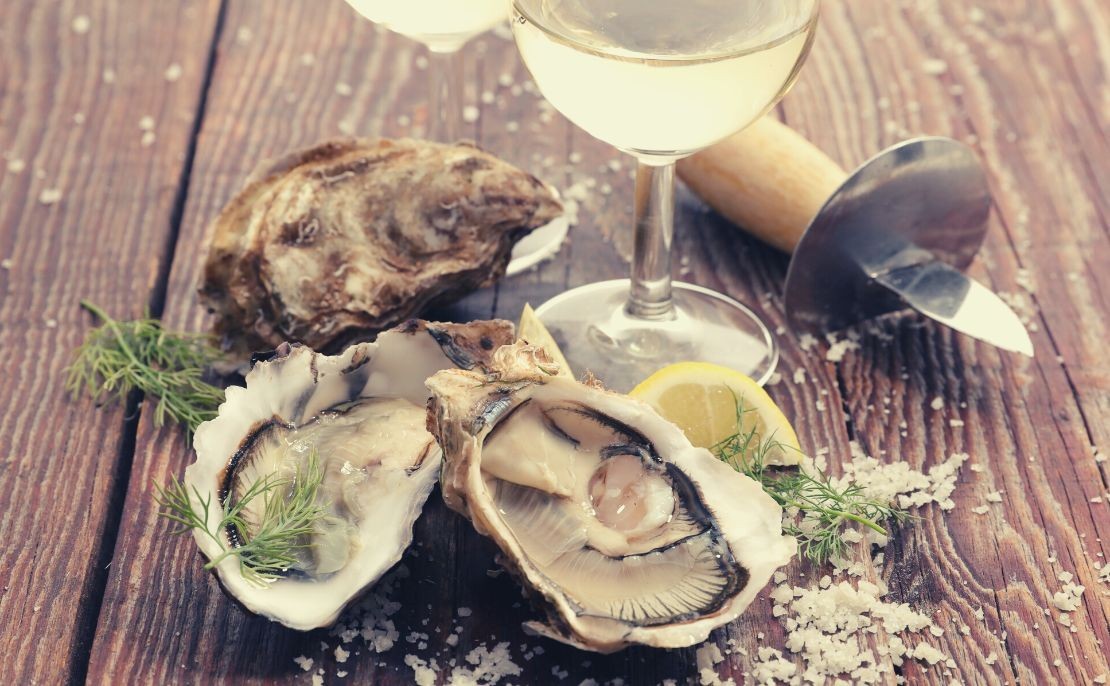 Accord parfait Vin et Huitres