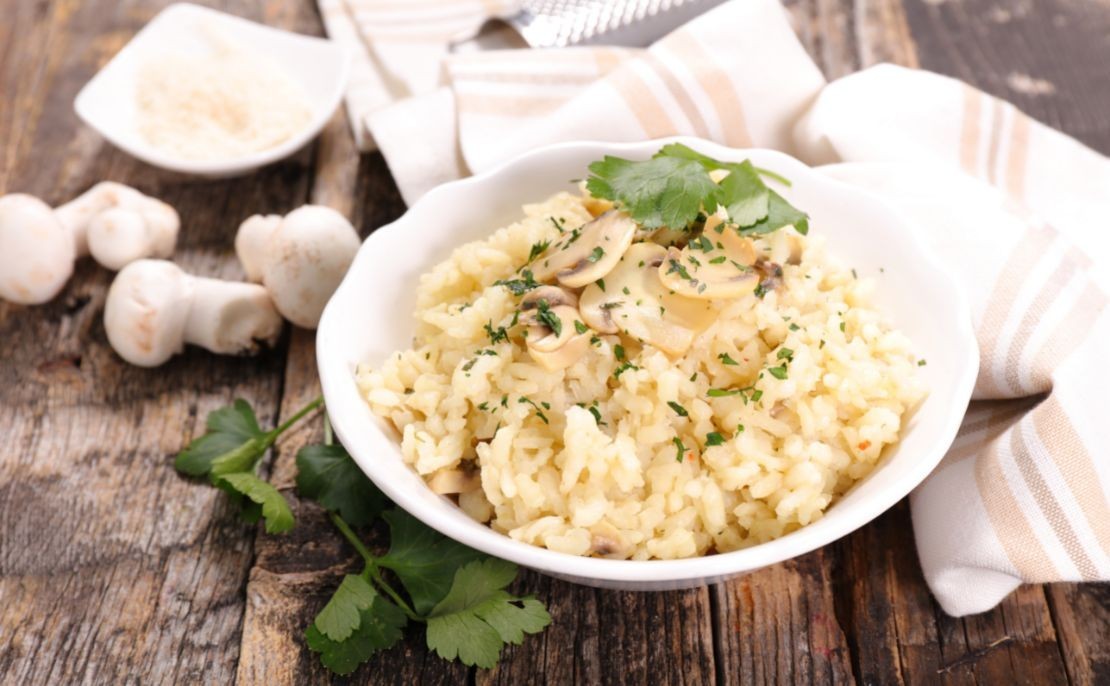 Risotto Champignon Sans Vin Risotto Aux Champignons, Recette