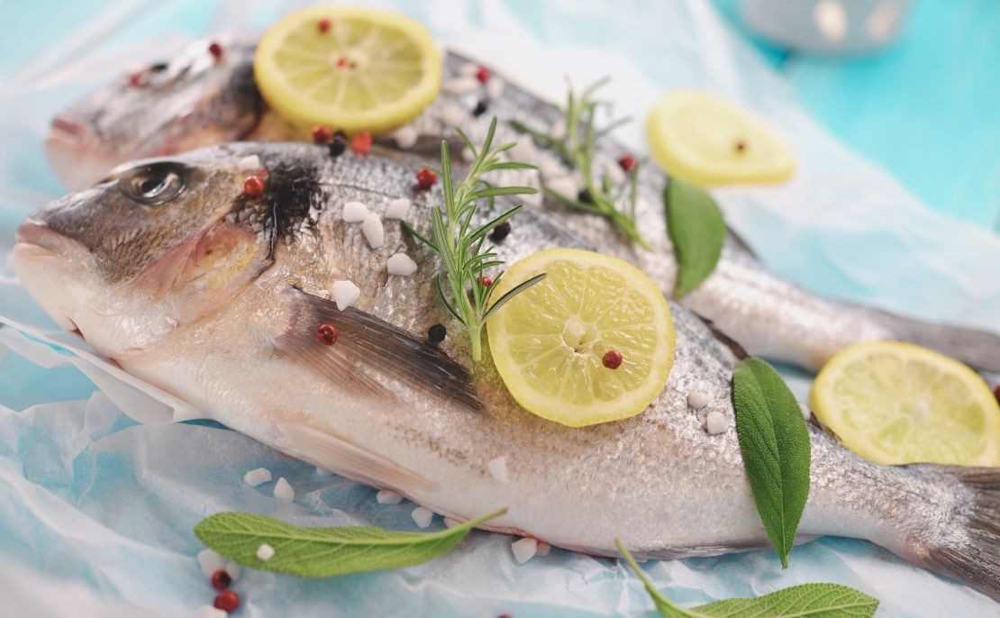 Filet de daurade aux agrumes