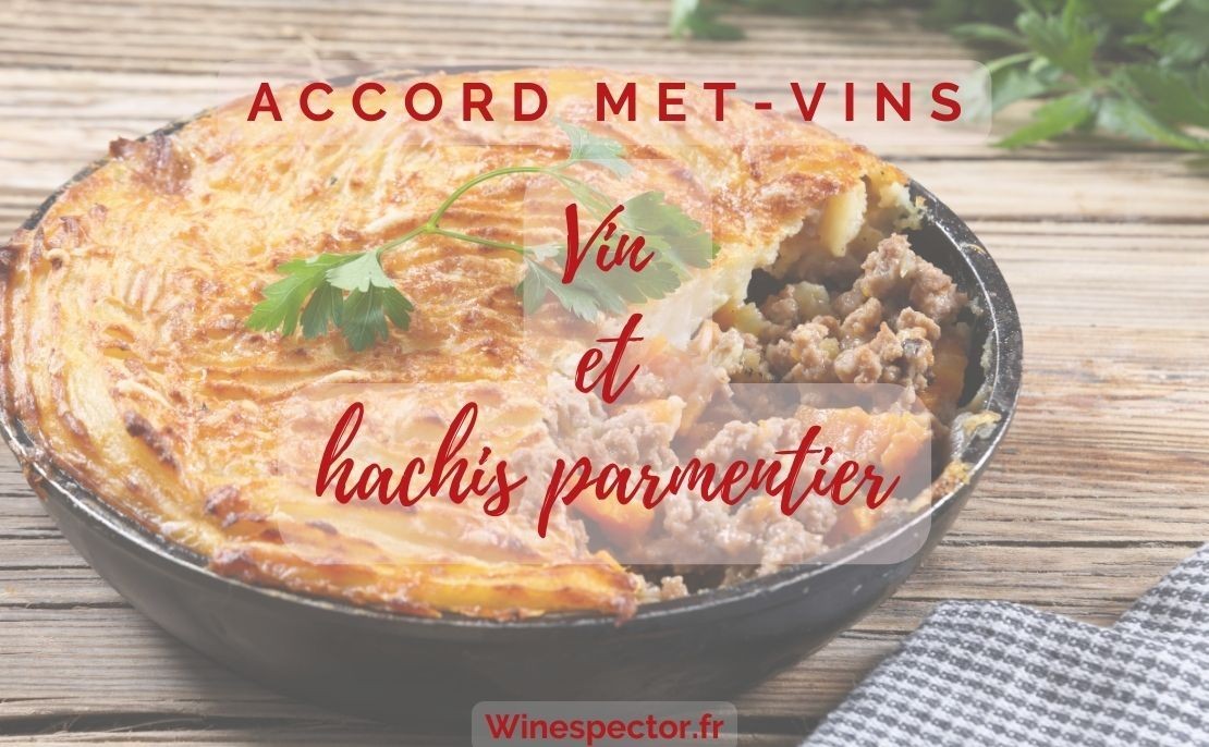 Vin et hachis parmentier