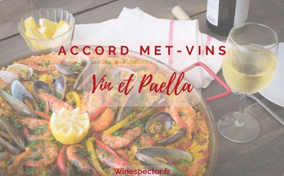 Vin et paella