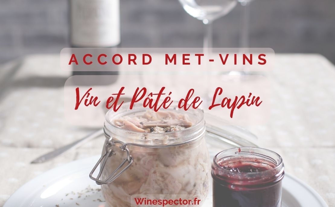 Vin et pâté de lapin