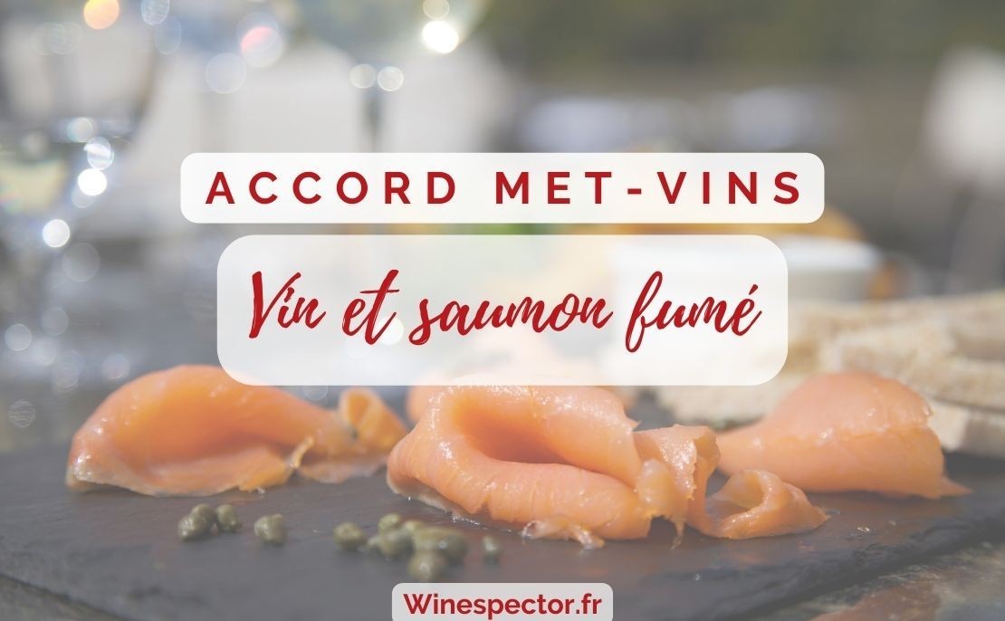Vin et saumon fumé